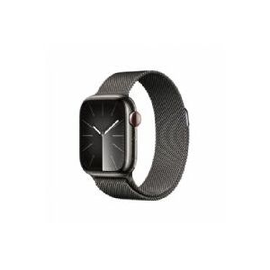 Apple Watch Seriesâ 9 Gps + Cellular 41mm Graphite Stainless Steel Case With Graphite Milanese Loop - Mrja3ql/a