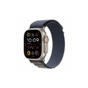 Apple Watch Ultra 2 Gps + Cellular, 49mm Titanium Case With Blue Alpine Loop - Large - Mreq3ty/a
