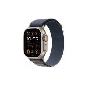 Apple Watch Ultra 2 Gps + Cellular, 49mm Titanium Case With Blue Alpine Loop - Small - Mrek3ty/a