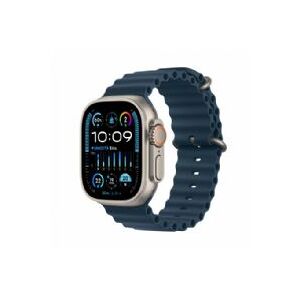 Apple Watch Ultra 2 Gps + Cellular, 49mm Titanium Case With Blue Ocean Band - Mreg3ty/a