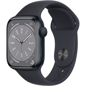 Apple Watch Series 8 GPS 45mm alluminio mezzanotte con cinturino Sport mezzanotte Usato Grado A