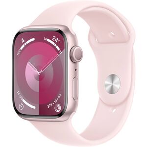 Apple Watch Series 9 GPS Cassa 45mm in Alluminio Rosa con Cinturino Sp