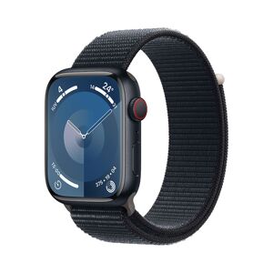 Apple Watch Series 9 GPS + Cellular Cassa 45mm in Alluminio Mezzanotte