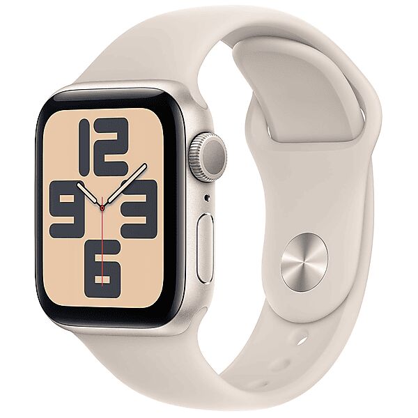 apple watch se gps, cassa 40 mm in alluminio galassia con cinturino sport - s/m 2023