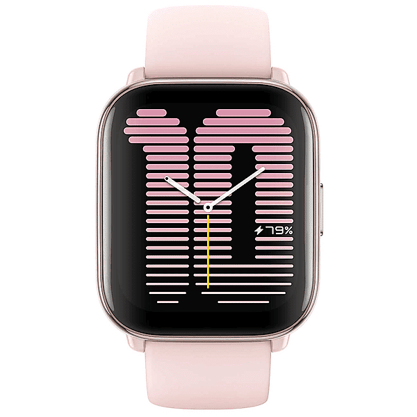 amazfit smartwatch  active, pink