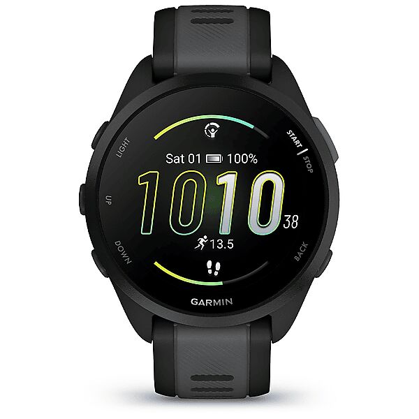 garmin smartwatch  forerunner 165, black/slate grey