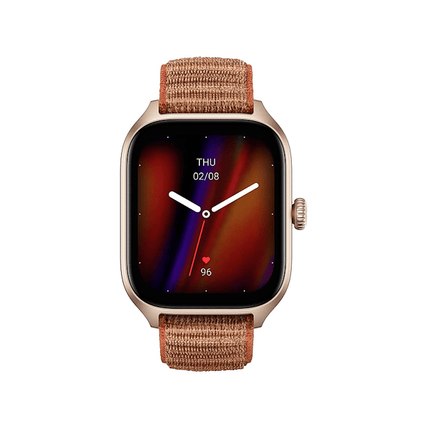 amazfit smartwatch  gts 4, autumn brown