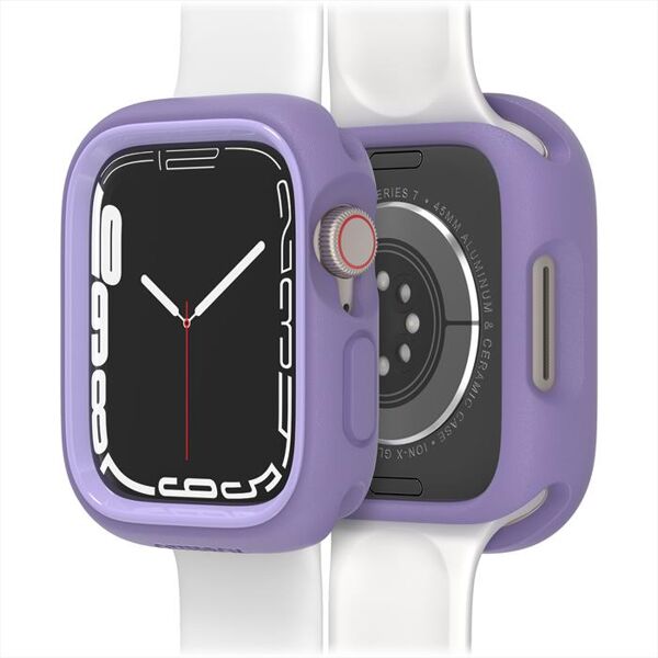 otterbox exo edge custodia per apple watch serie 9/8/7 41mm-viola