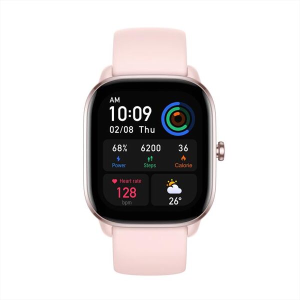 amazfit smart watch gts 4 mini-flamingo pink