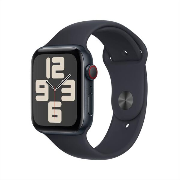 apple watch se gps + cellular cassa 44mm s/m-mezzanotte