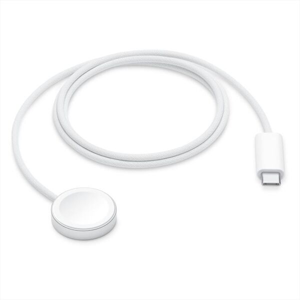 apple cavo magnetico usb-c watch-bianco