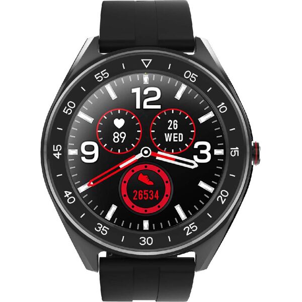 lenovo smart r1 smartwatch orologio fitness cardio ip68 colore nero - smart r1