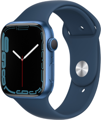 Apple Watch 7 45 mm Azzurro GPS grade A