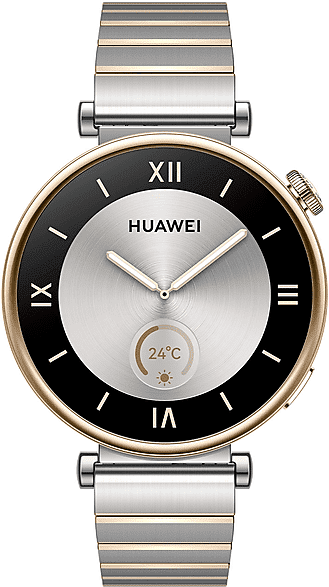 huawei smartwatch  watch gt 4 41mm , steel gold