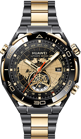 huawei smartwatch  watch ultimate design , golden/titanium