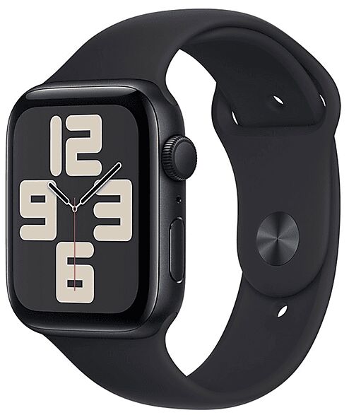 Apple Watch SE GPS, Cassa 44 mm in alluminio mezzanotte con Cinturino Sport - M/L 2023