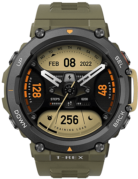 AMAZFIT SPORTWATCH  T-REX 2 A2170, WILD GREEN