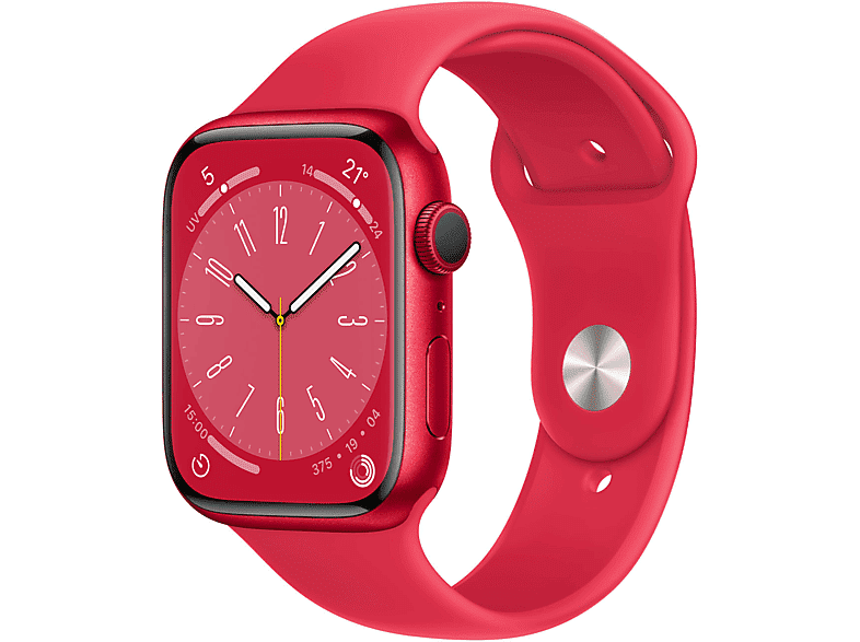 Apple Watch Series 8 GPS + Cellular 45mm Cassa in alluminio (PRODUCT)RED con Cinturino Sport - Regular