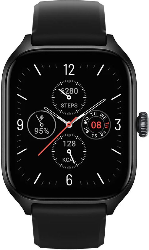 Amazfit GTS 4 4,45 cm (1.75) AMOLED 43 mm Digitale 390 x 450 Pixel Touch screen Nero GPS (satellitare)