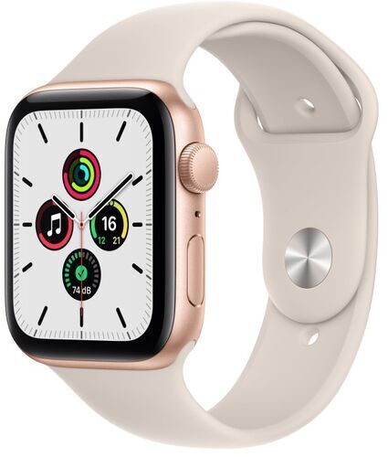 Apple Watch SE Alluminio 44 mm (2020)   WiFi   oro   Cinturino Sport Galassia