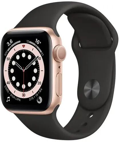 Apple Watch Series 4 (2018)   44 mm   Acciaio inossidabile   GPS + Cellular   oro   Cinturino Sport nero