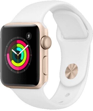 Apple Watch Series 4 (2018)   40 mm   Alluminio   GPS   oro   Cinturino Sport bianco