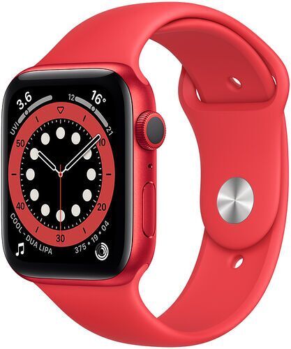 Apple Watch Series 6 Alluminio 44 mm (2020)   GPS   rosso   Cinturino Sport rosso