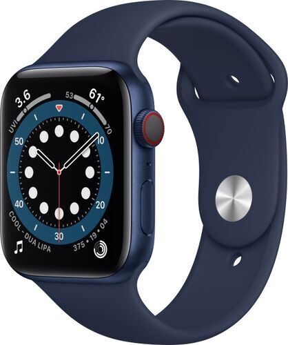 Apple Watch Series 6 Alluminio 44 mm (2020)   GPS + Cellular   blu   Cinturino Sport Deep Navy