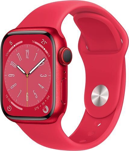 Apple Watch Series 8 Alluminio 41 mm (2022)   GPS + Cellular   (PRODUCT)RED   Cinturino Sport (PRODUCT)RED M/L