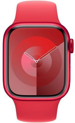 Apple Watch Series 9 Alluminio 41 mm (2023)   GPS   rosso   Cinturino Sport rosso S/M