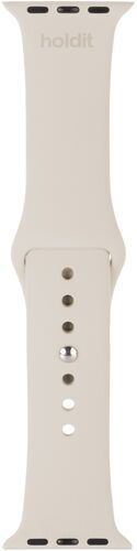 HoldIt Cinturino in silicone sostenibile   Apple Watch 38/40/41   beige chiaro