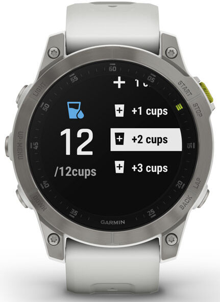 Garmin epix™ (Gen 2) Sapphire Edition - orologio multifunzione White 47 mm