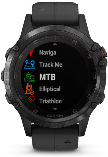 Garmin Fenix 5 Plus Sapphire - orologio GPS Multisport Black