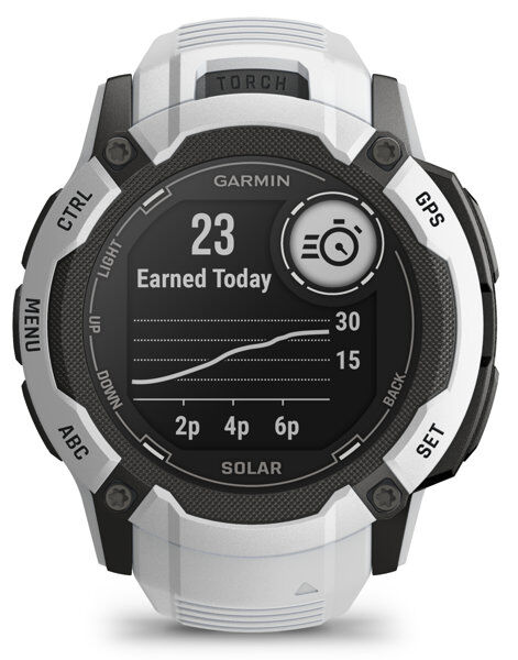 Garmin Instinct® 2X Solar - orologio multifunzione White