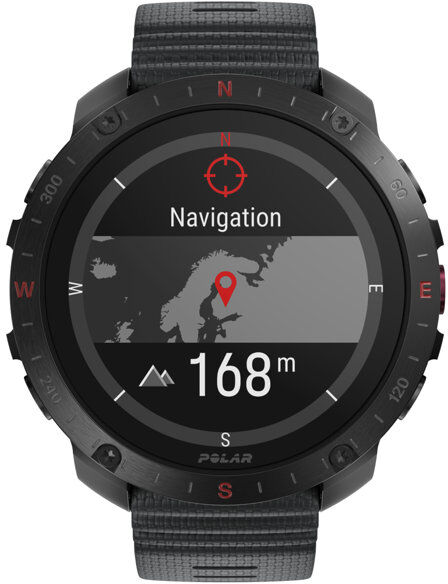 Polar Grit X2 Pro - orologio multifunzione Black