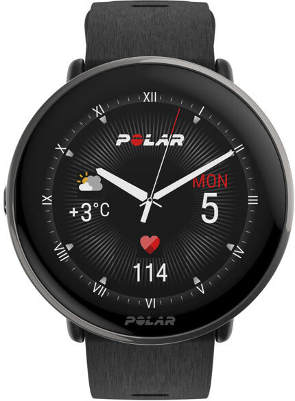 Polar Ignite 3 Titanium - orologio multifunzione Black S/L (135-210 mm) Silicone