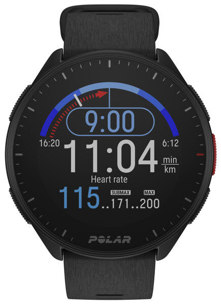 Polar Pacer - orologio multifunzione Black S-L (wrist circumference 120-210 mm)