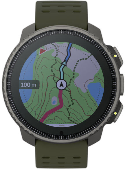 Suunto Vertical Titanium Solar - orologio multifunzione Grey/Green