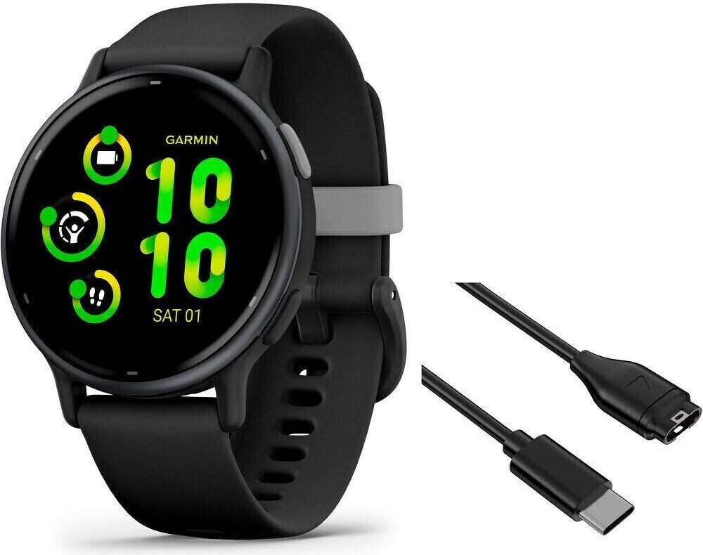 Garmin Vivoactive 5 Black And Slate - Adulto - Tu - Multicolore