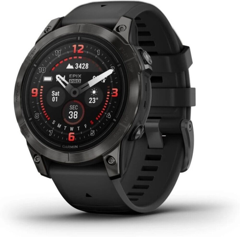 Garmin Epix Pro (Gen 2) Sapphire Edition - Adulto - Tu - Nero