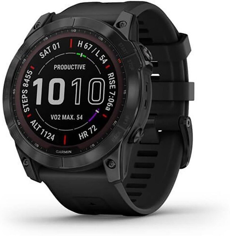 Garmin fēnix® 7X Sapphire Solar - Adulto - 51mm - Nero