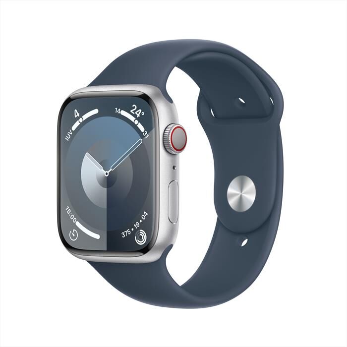 Apple Watch Series 9 Gps + Cellular Cassa 45mm M/l-blu Tempesta