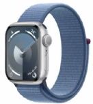 Apple Watch Series 9 Gps 41mm Silver Aluminium Case With Winter Blue Sport Loop - Mr923ql/a