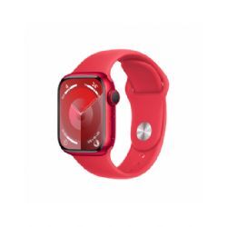 Apple Watch Seriesâ 9 Gps + Cellular 41mm (Product)Red Aluminium Case With (Product)Red Sport Band - S/m - Mry63ql/a