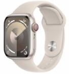 Apple Watch Seriesâ 9 Gps + Cellular 41mm Starlight Aluminium Case With Starlight Sport Band - M/l - Mrhp3ql/a