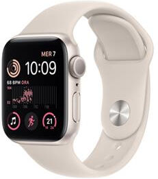 Apple Watch SE GPS + Cellular 44mm alluminio galassia con cinturino Sport galassia- Usato Grado A