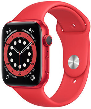 Apple Watch Series 6 GPS 44mm alluminio (PRODUCT)RED con cinturino Sport (PRODUCT)RED Usato Grado A