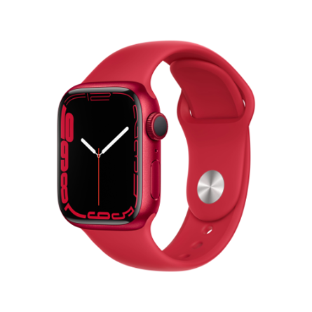 Apple Watch Series 7 GPS 41mm alluminio (PRODUCT)RED con cinturino Sport (PRODUCT)RED Usato Grado B