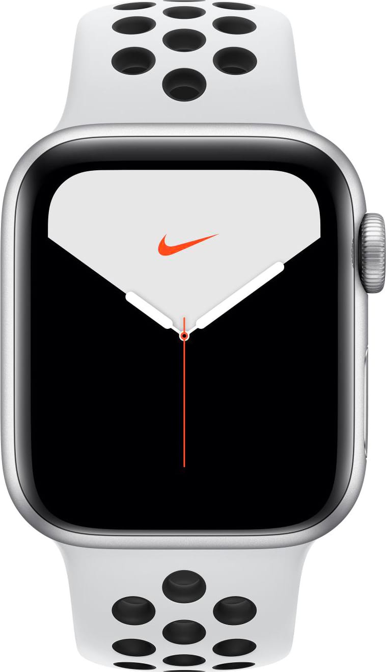 Apple Mx3r2ty/a Watch Nike Series 5 - Smartwatch Cardio Orologio Fitness Gps 40 Mm Display Oled Watchos 6 Colore Bianco - Mx3r2ty/a