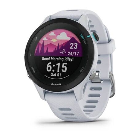 Garmin Forerunner 255S 2,79 cm (1.1") 41 mm Nero, Bianco GPS (satellitare) (010-02641-33)